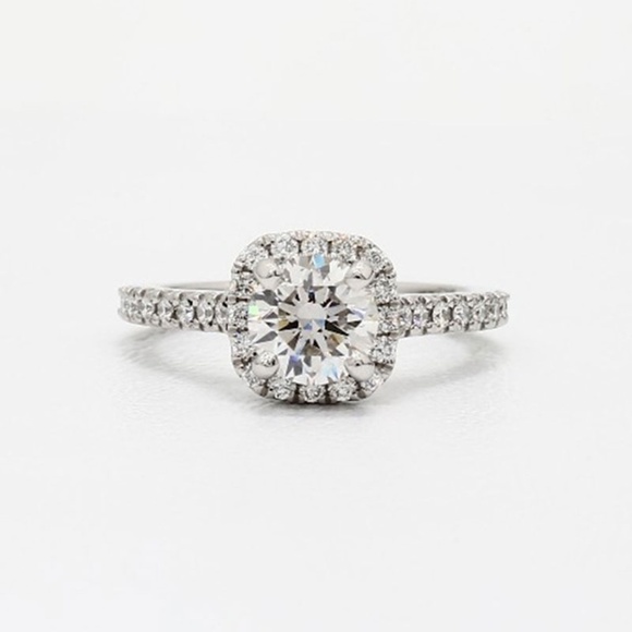 **WINSLEY* Silver x Zircon Fashion Ring Size 8 - Picture 4 of 6